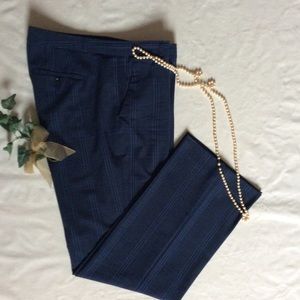 Banana Republic High Rise Italian Wool Plaid Pants